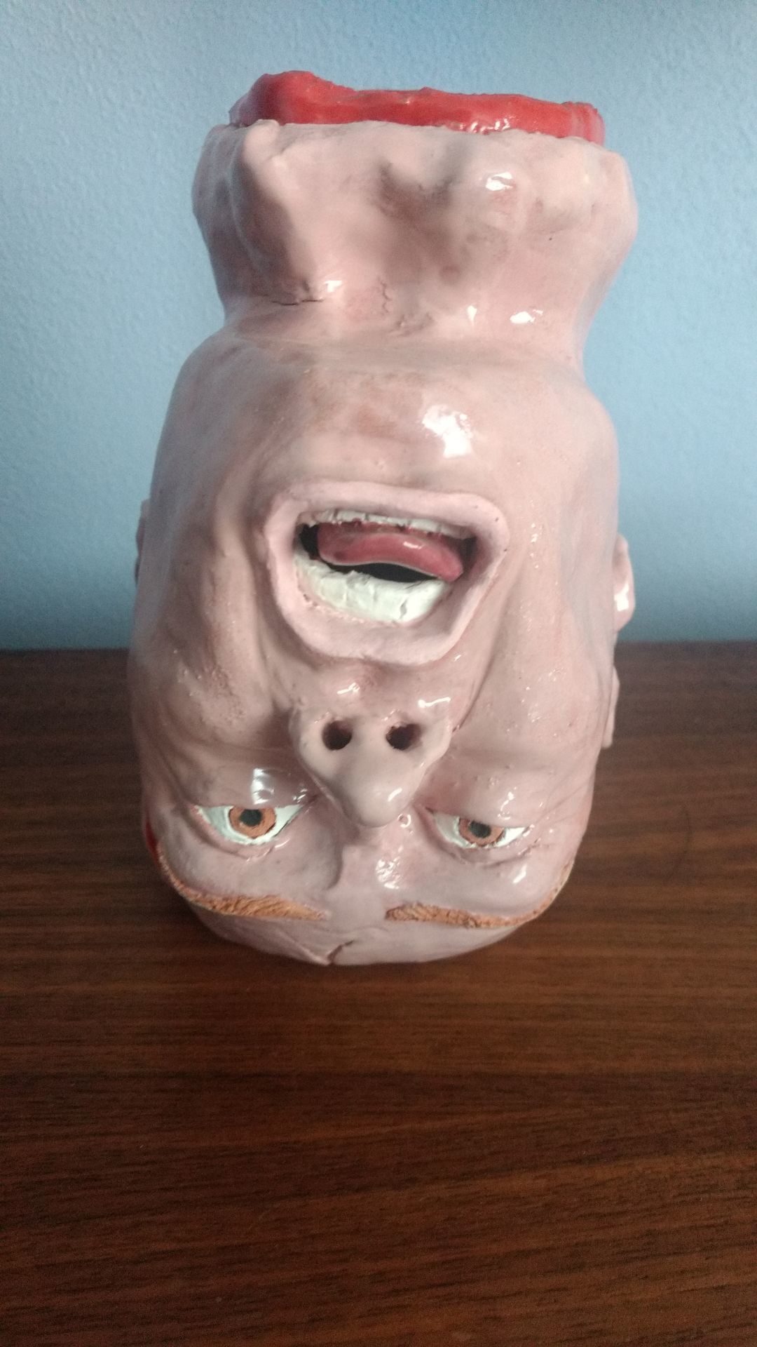 Don't lose your head over this handmade vase